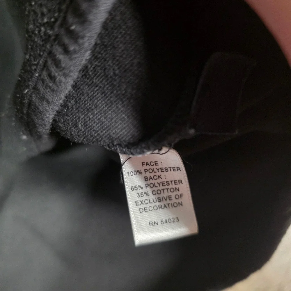 Banana Republic‎ Mens Quarter Zip Fleece Pullover Black Sleeve Pocket Large